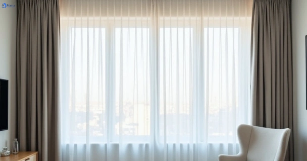 Restored vibrant drapes in footscray-vic QLD after Matty Curtain Cleaning